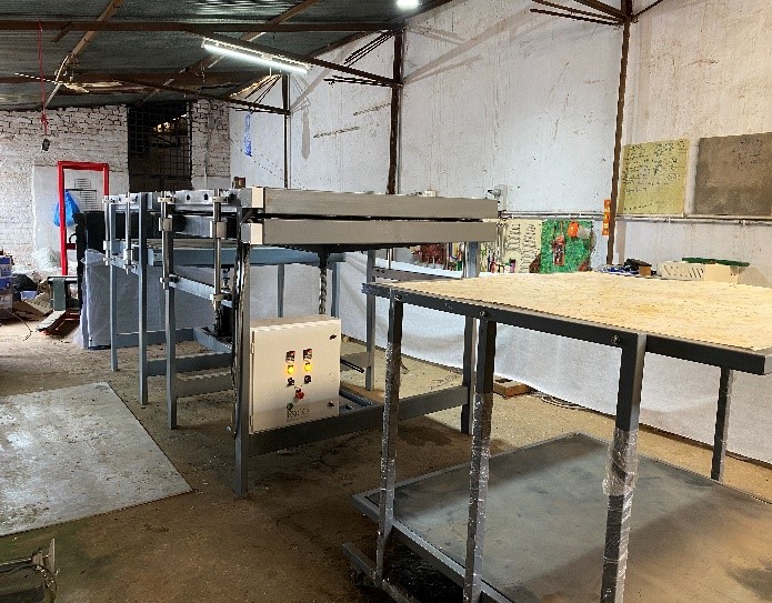 1x1 Meter Automatic Hydraulic Sheetpress