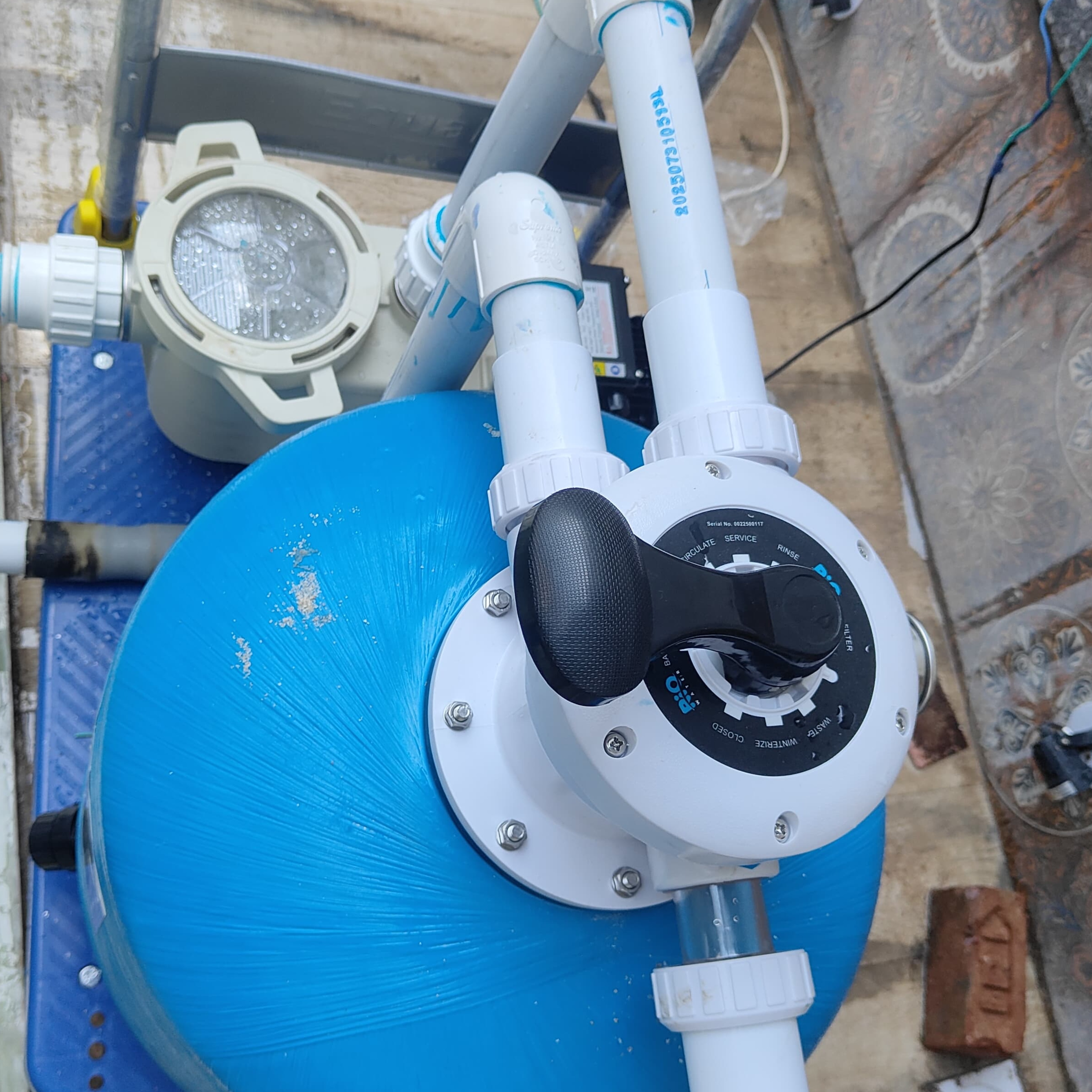 swimming pool filter plant sol