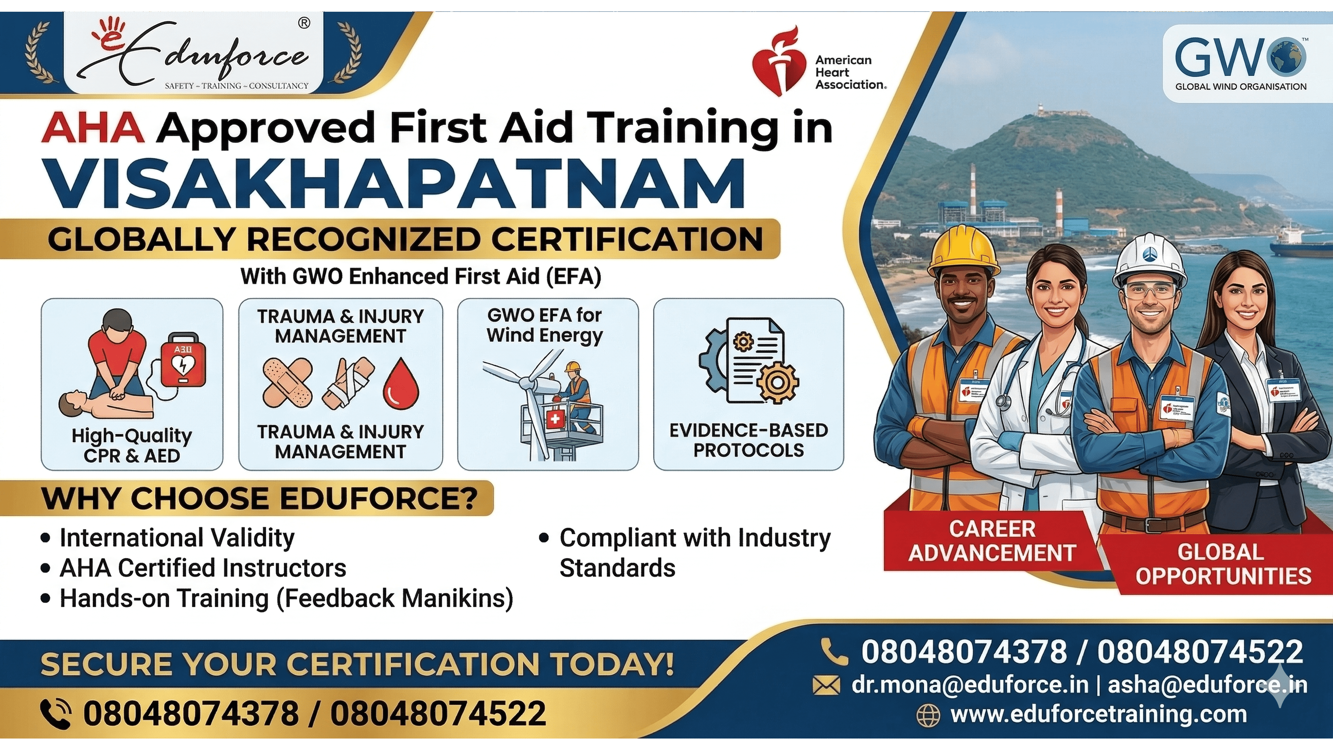 industrial first aid training 