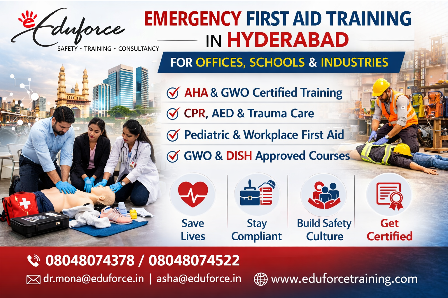 first aid training for schools