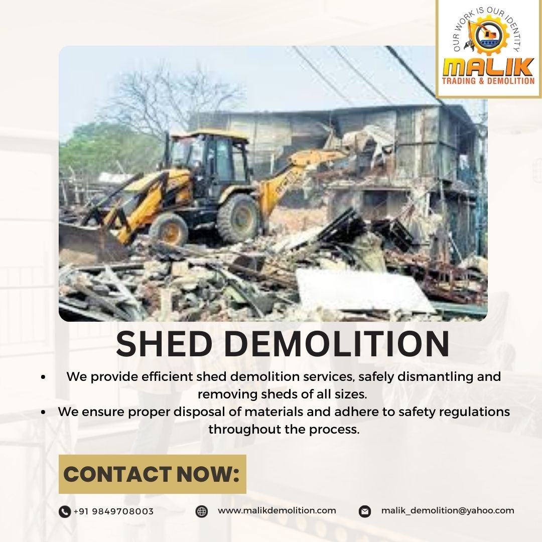 removing sheds