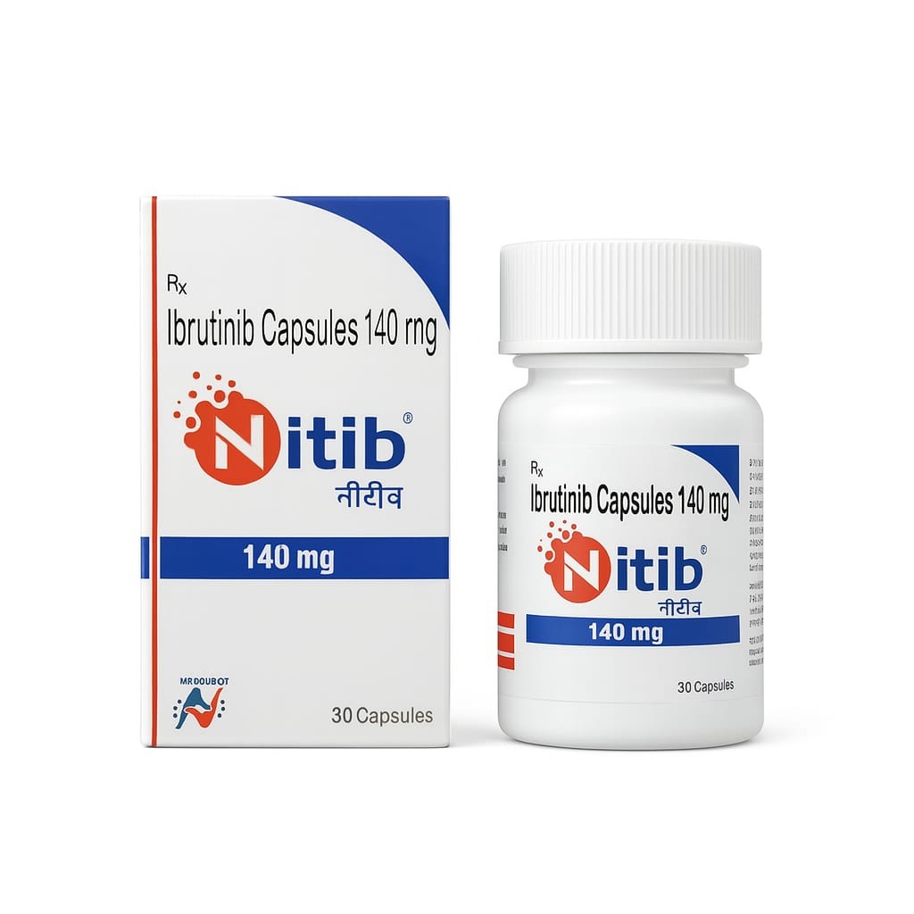 Nitib 140mg Capsule in Saudi Arabia | Oncology Treatment Supp | ERNEST  PHARMACUTICAL PVT LTD - Riyadh,Saudi Arabia., image size:1024x1024