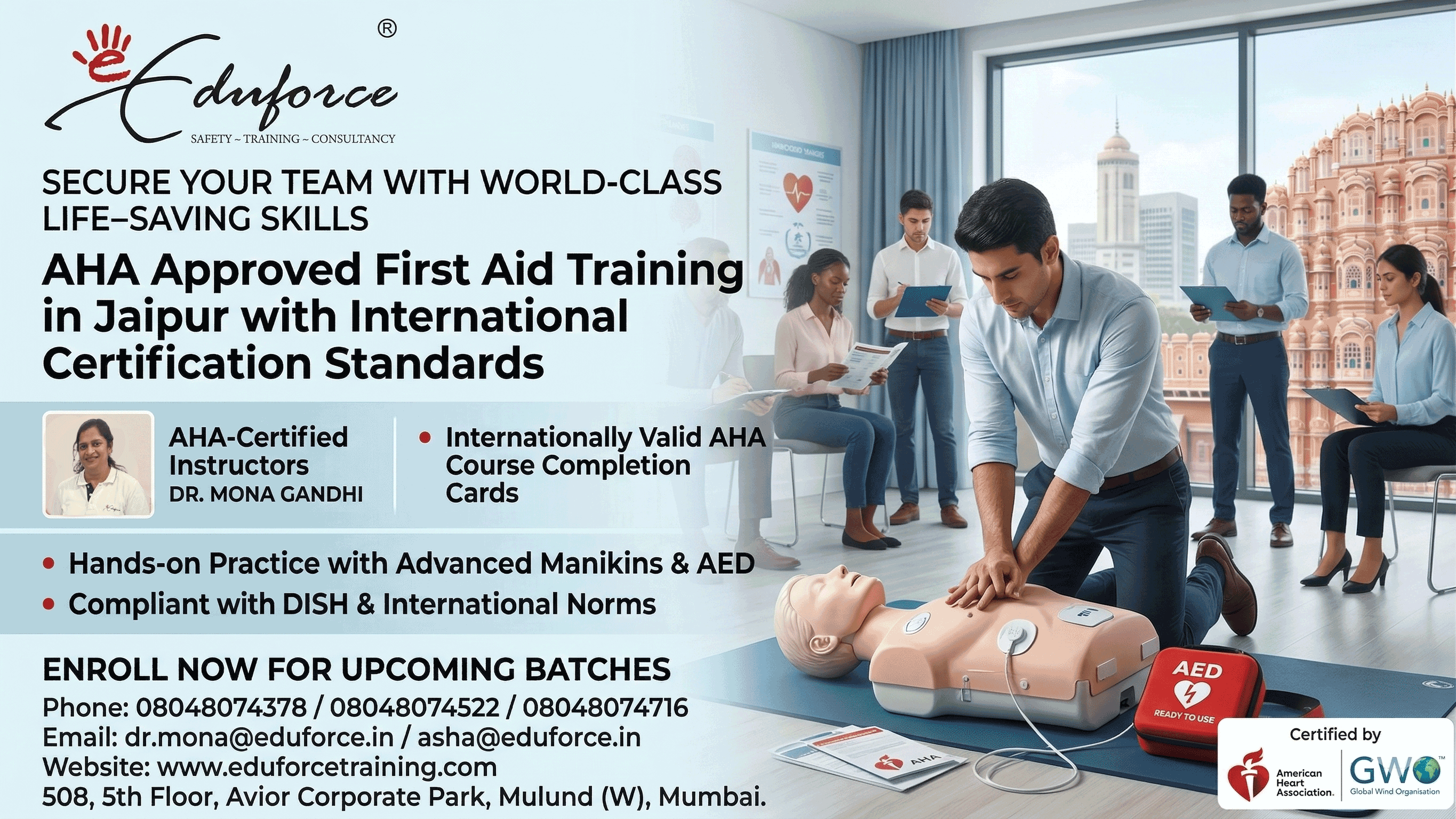 basic life support training in