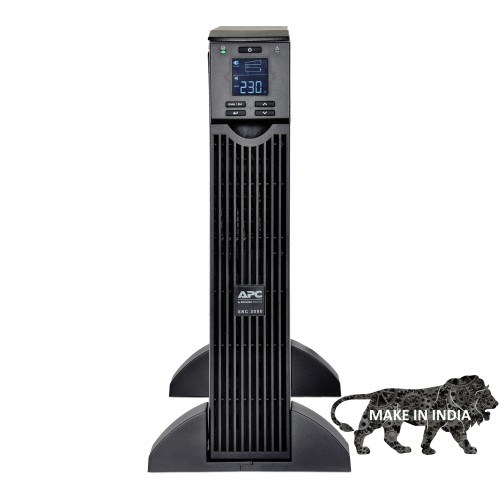 Smart-UPS - Online High Density Double Conversion Technology Application - for Server/ Voice & Data/Network/ Medical Labs & Light Industrial Applications-Harsh environment Maximum Load Factor - 2400 Watts Efficiency - 92.0% (at 100% load) Crest Factor - 3