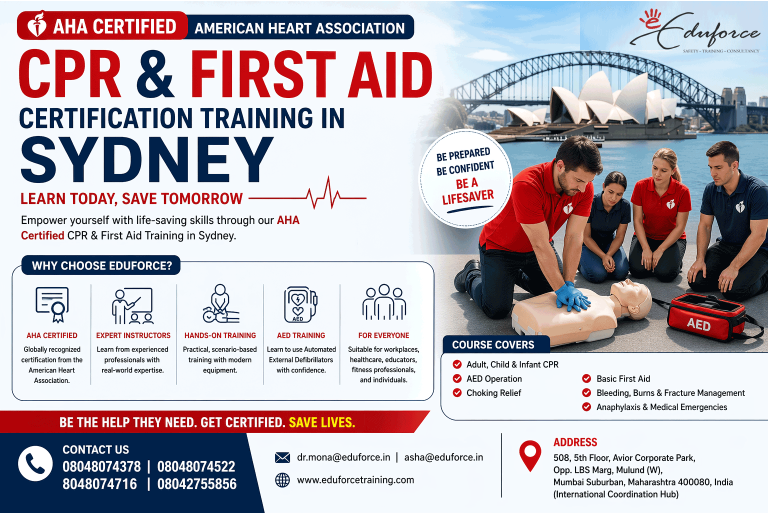 first aid certification for gy
