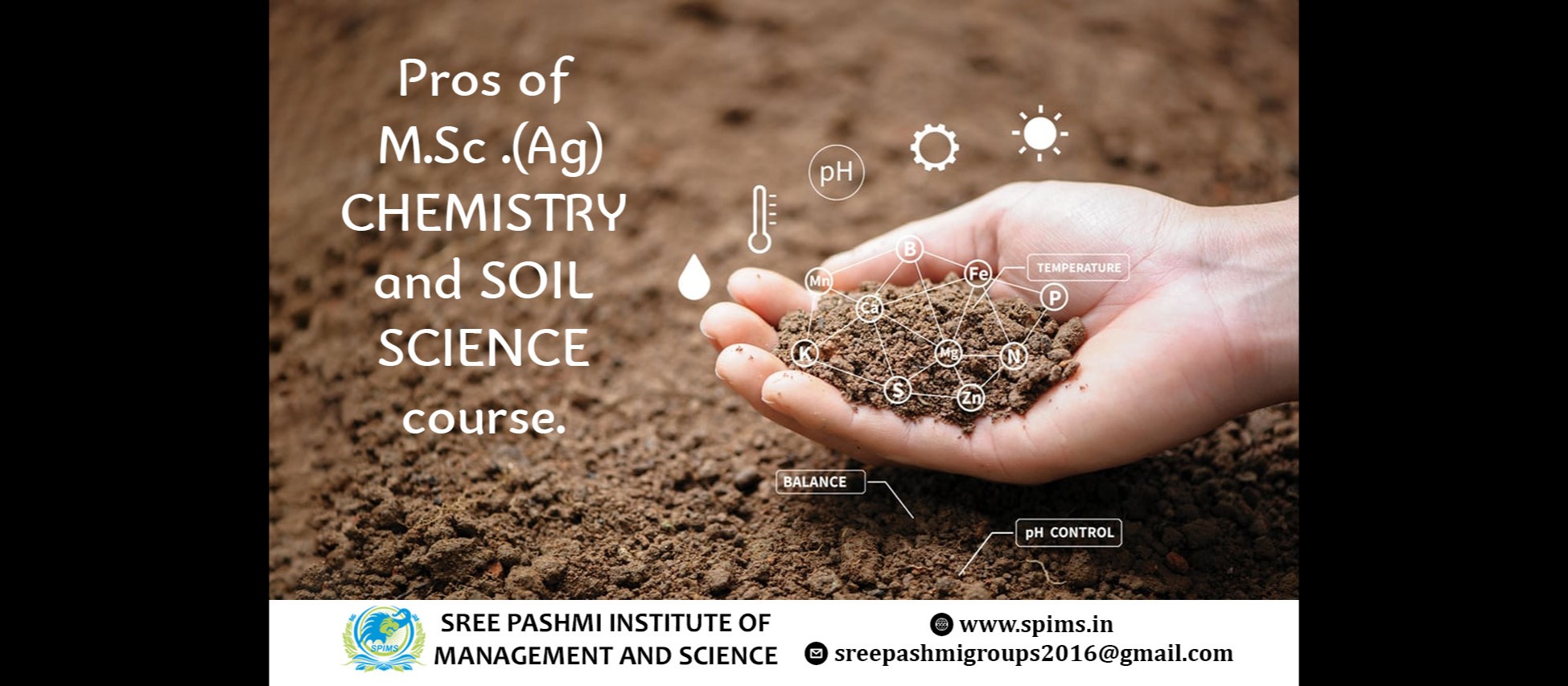 M.Sc (Ag) Agri chemistry 
