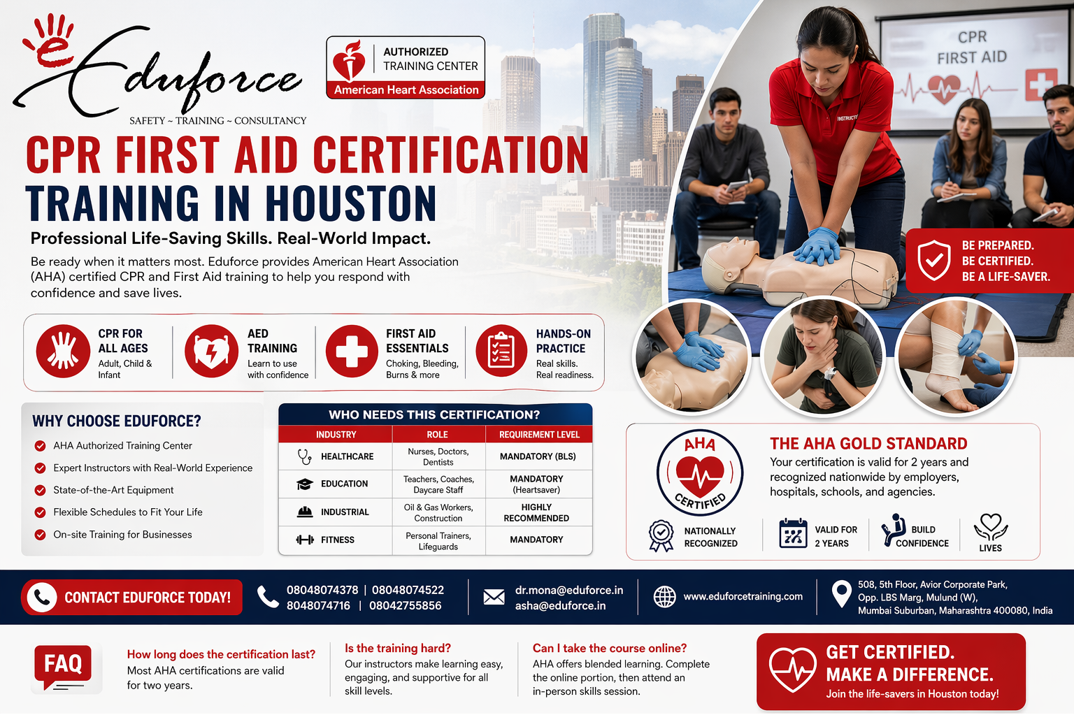 annual mandatory first aid tra