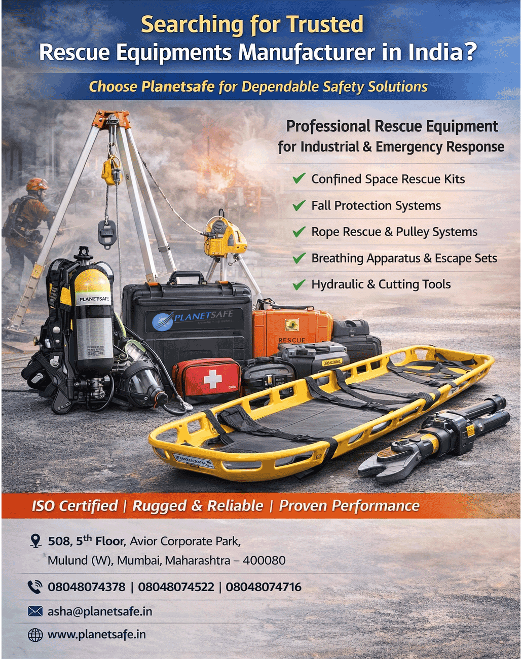 vertical lift stretcher