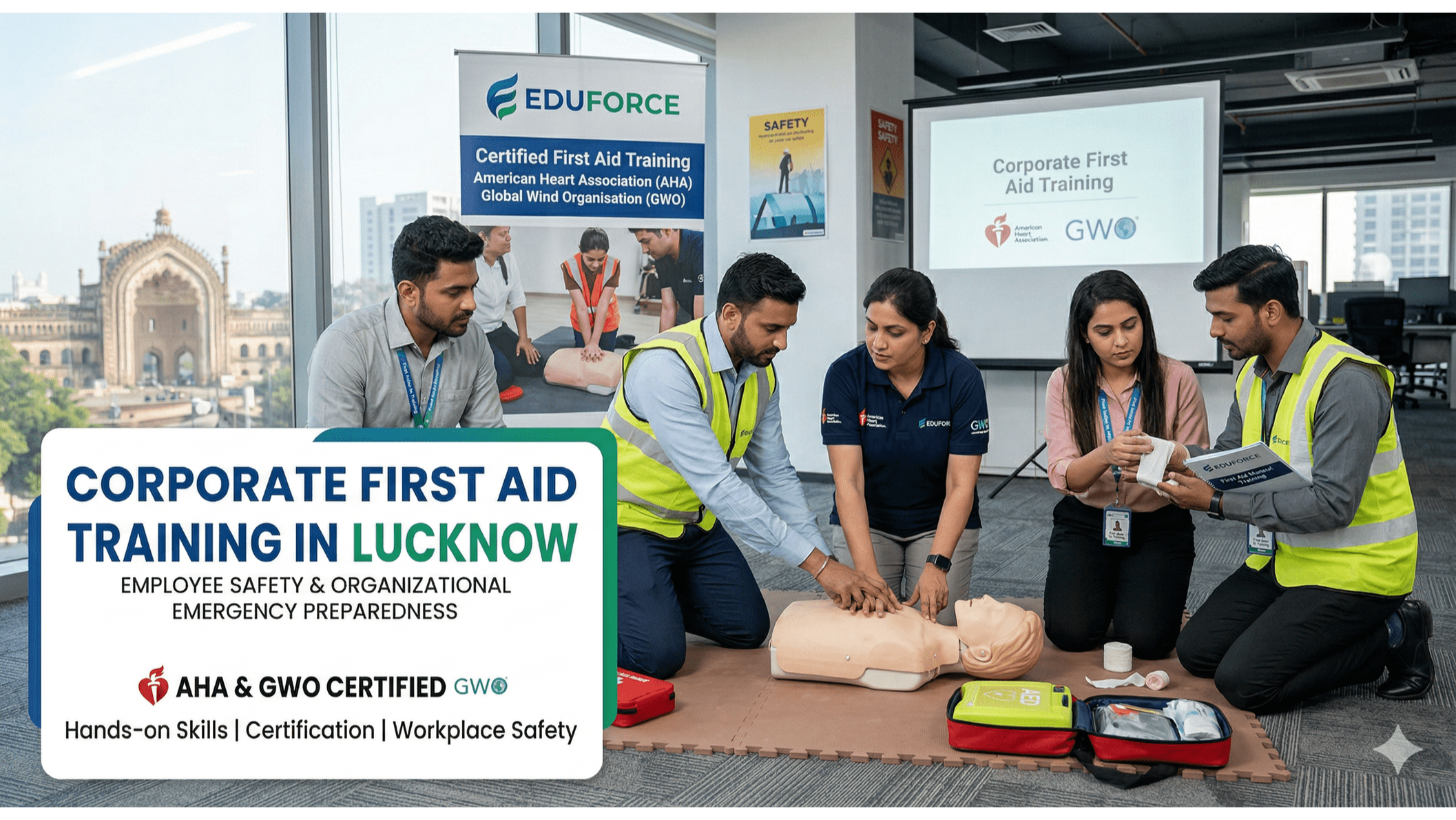 first aid certification luckno