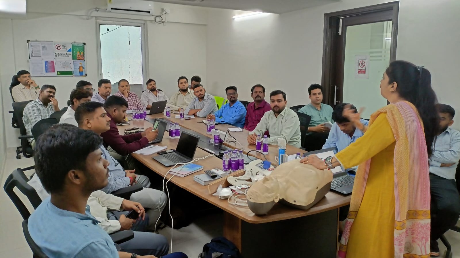 cpr and aed training for railw