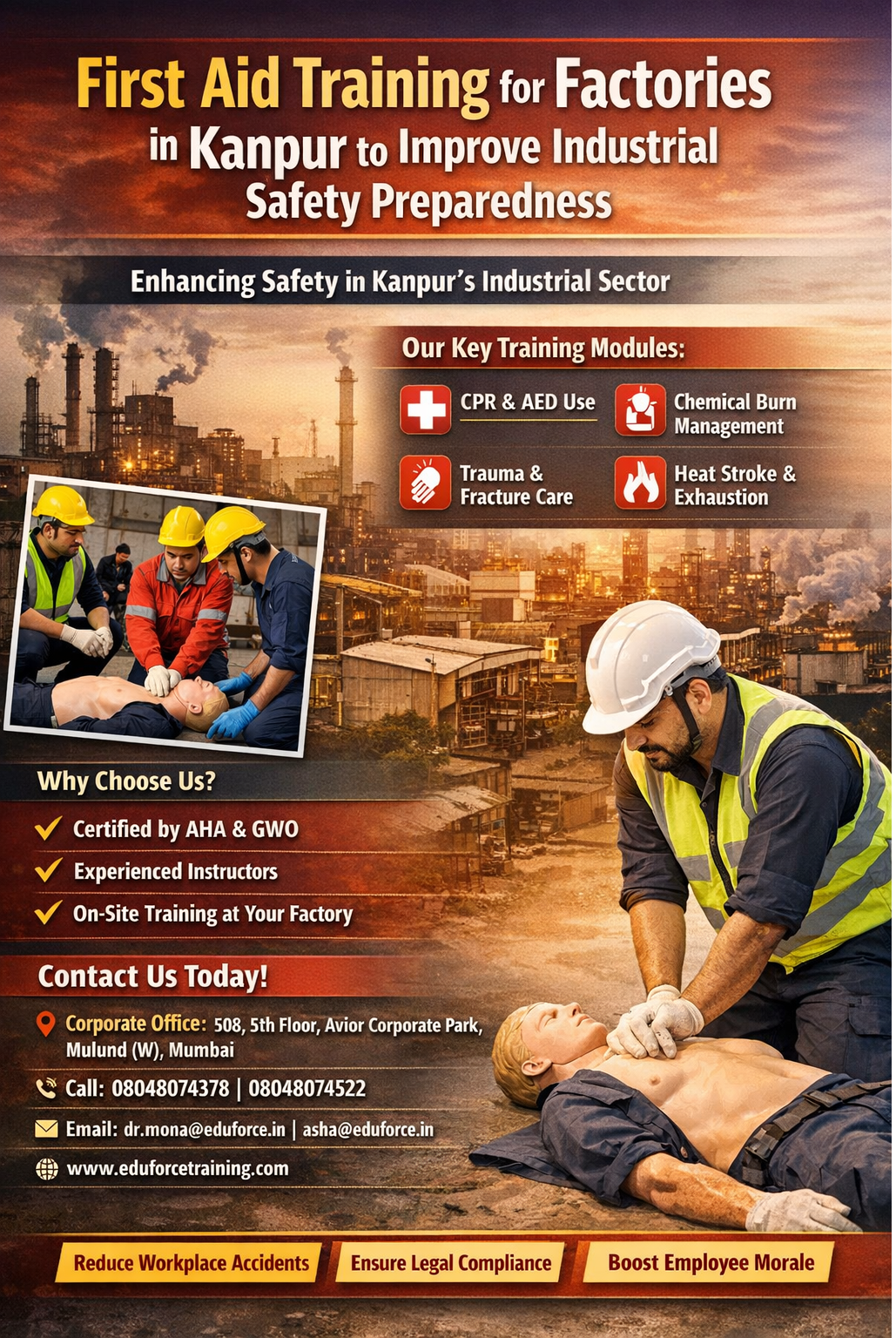 industrial trauma care trainin