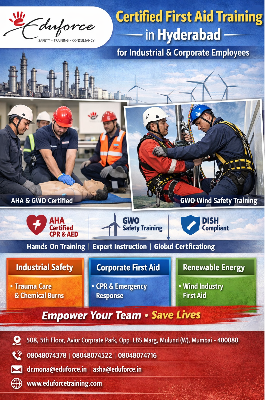 high risk sector safety traini