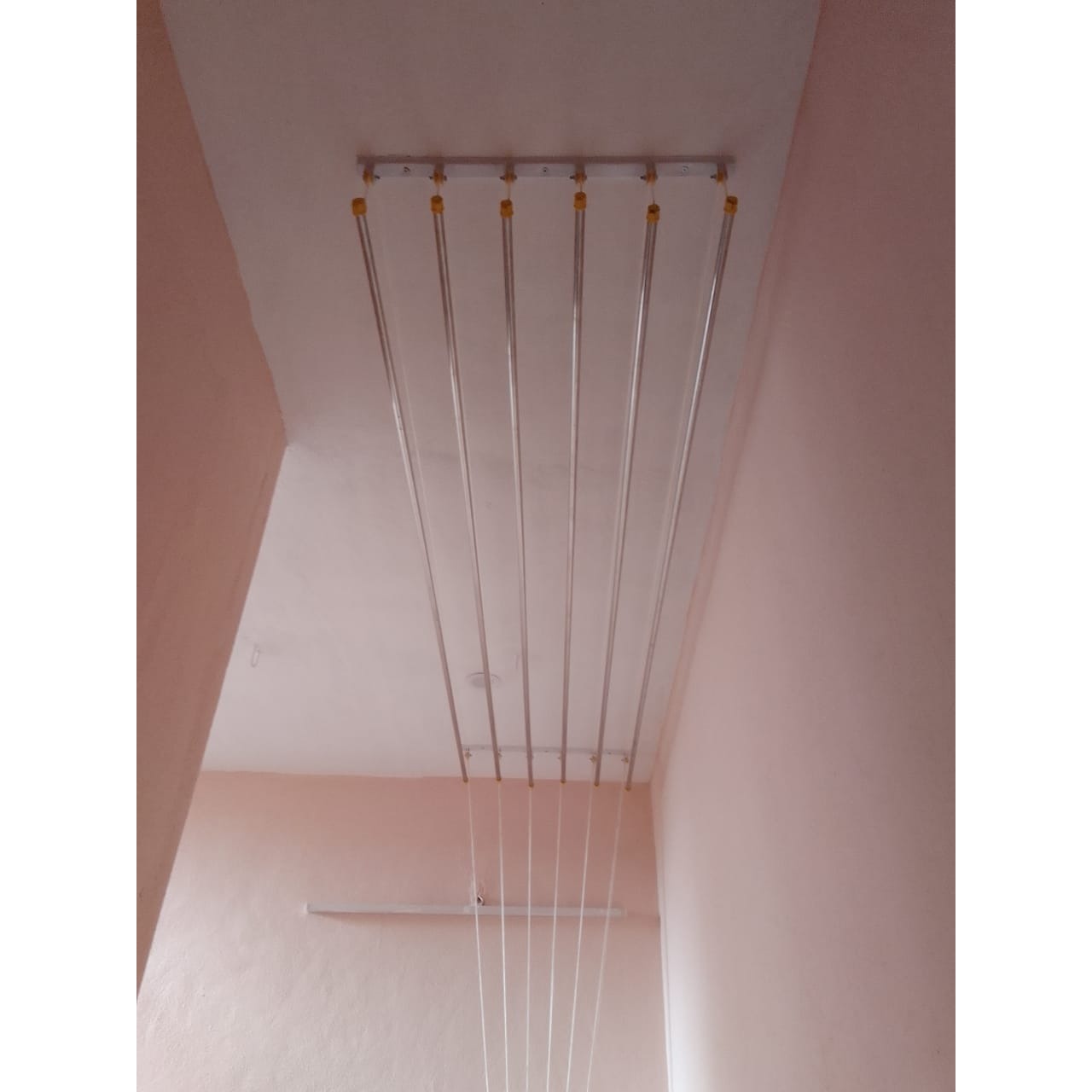 Sit Out Area cloth drying hangers in Viruthampattu Shrijith Ceiling