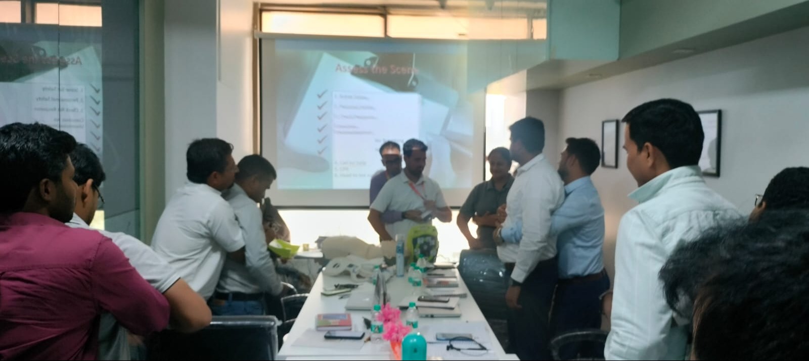 first aid and safety training