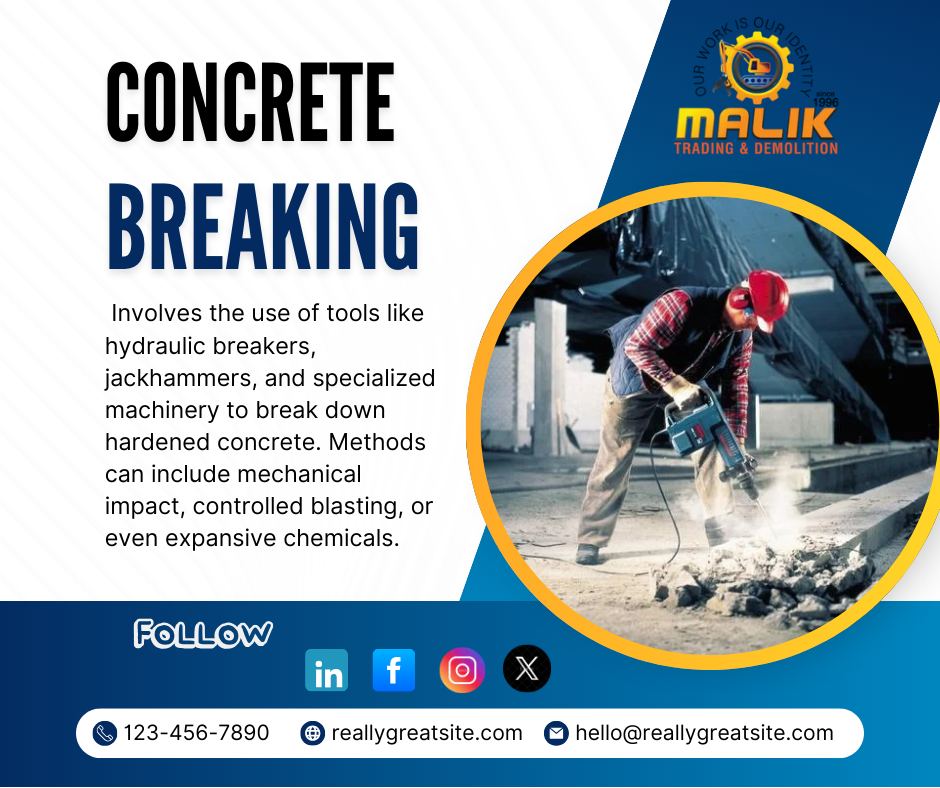 surrounding concrete