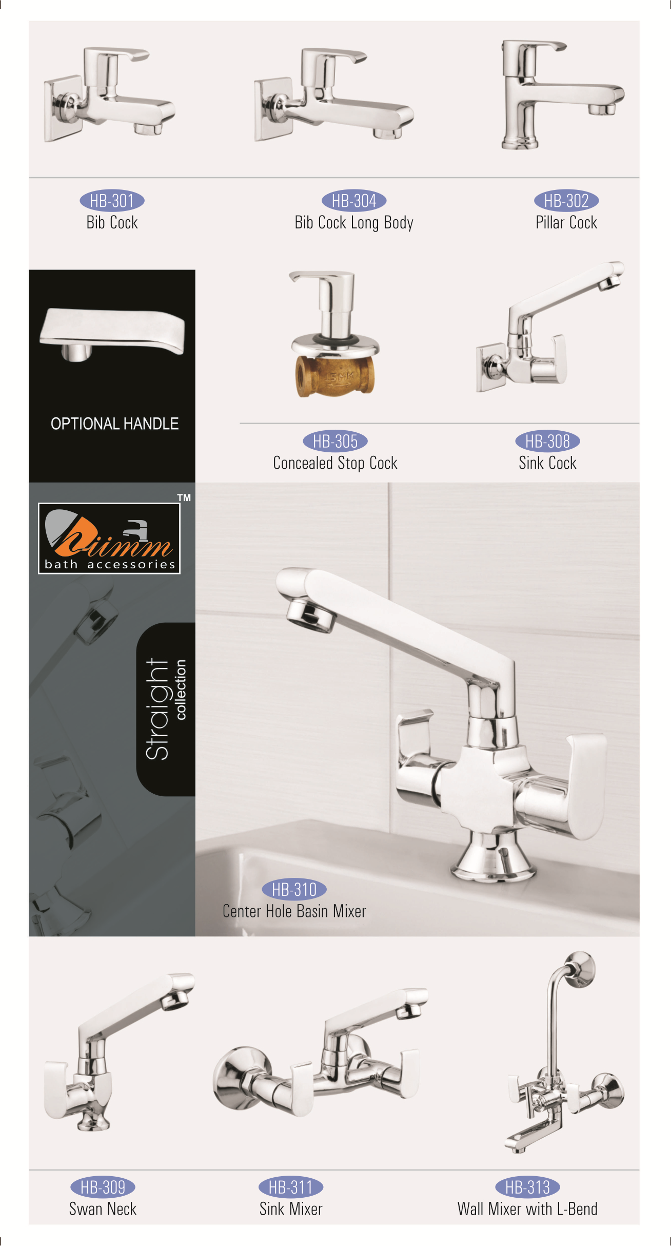 BATHROOM TAPS AND FA