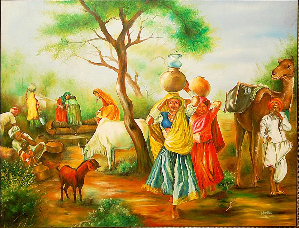 Oil Canvas Paintings