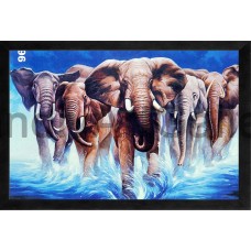 Elephant - Oil Paint