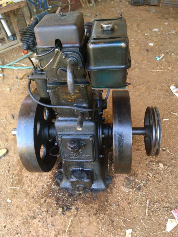 Oil engine good runn