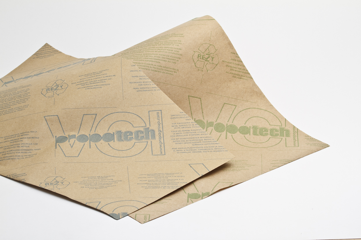 VCI Paper, VCI Laminated Paper, Anti Rust Pap BENZ Packaging