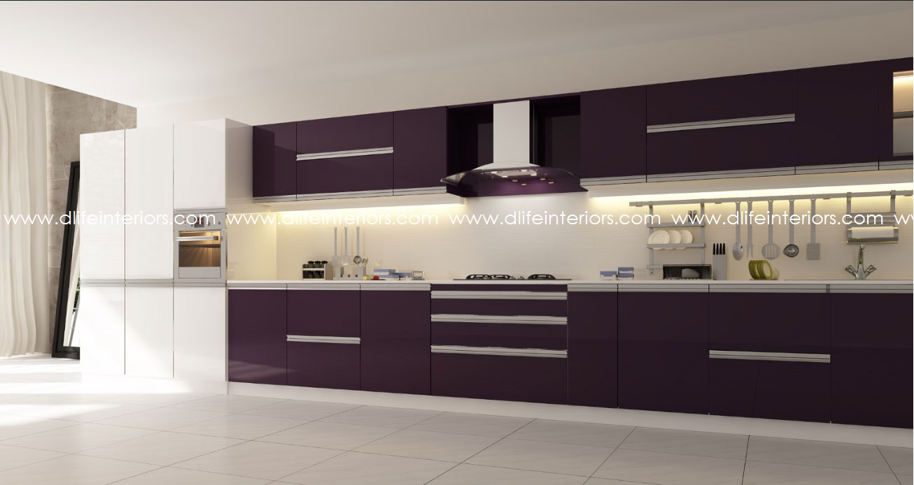 Single Wall Kitchen Design Straight Line Lay Koncepts The Home Update Image