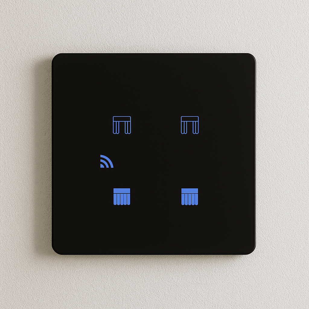 ZECK RGB Smart Touch Panel – 2M CURTAIN CONTROL (2 Channel)