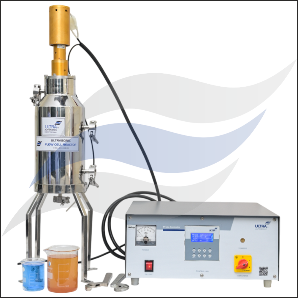 ULTRASONIC FLOW CELL REACTOR