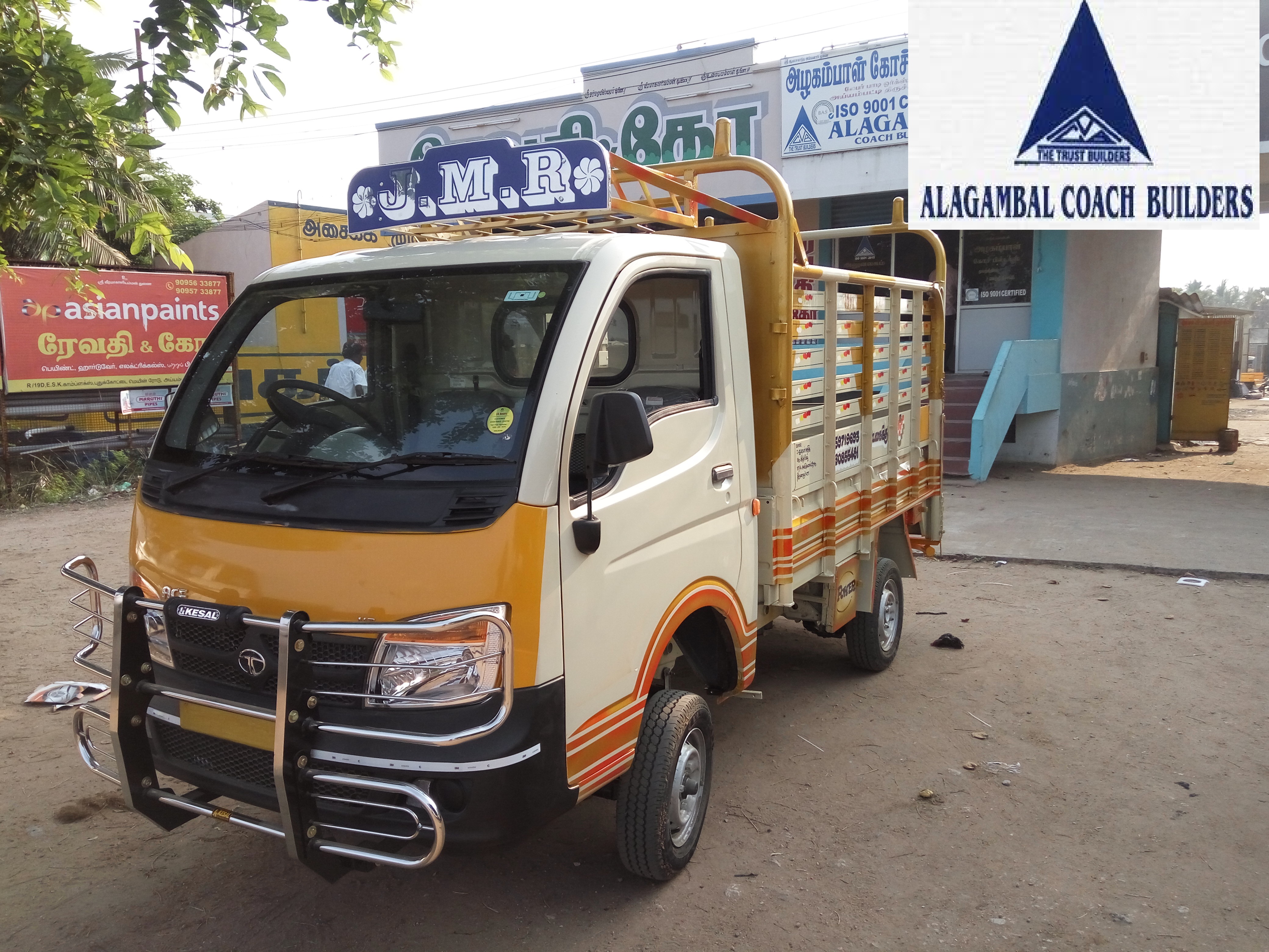 We are the Best Coach builders in Tamilnadu Alagambal Coach Builders