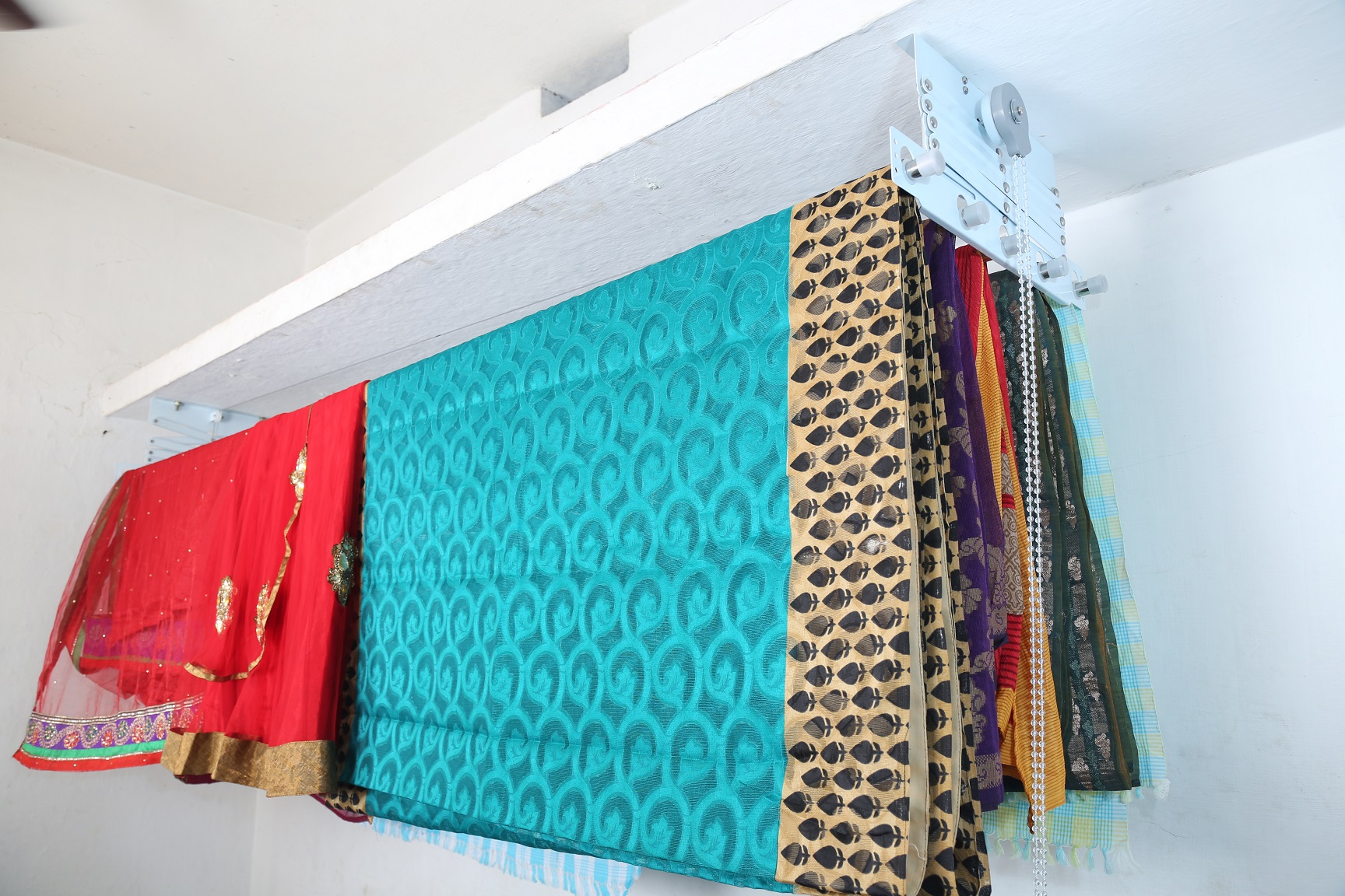 Ceiling Cloth Drying Hangers In Coimbatore Ceiling Cloth Drying Hangers In Coimbatore Non Corrosive Rust Proof Stainless Steel