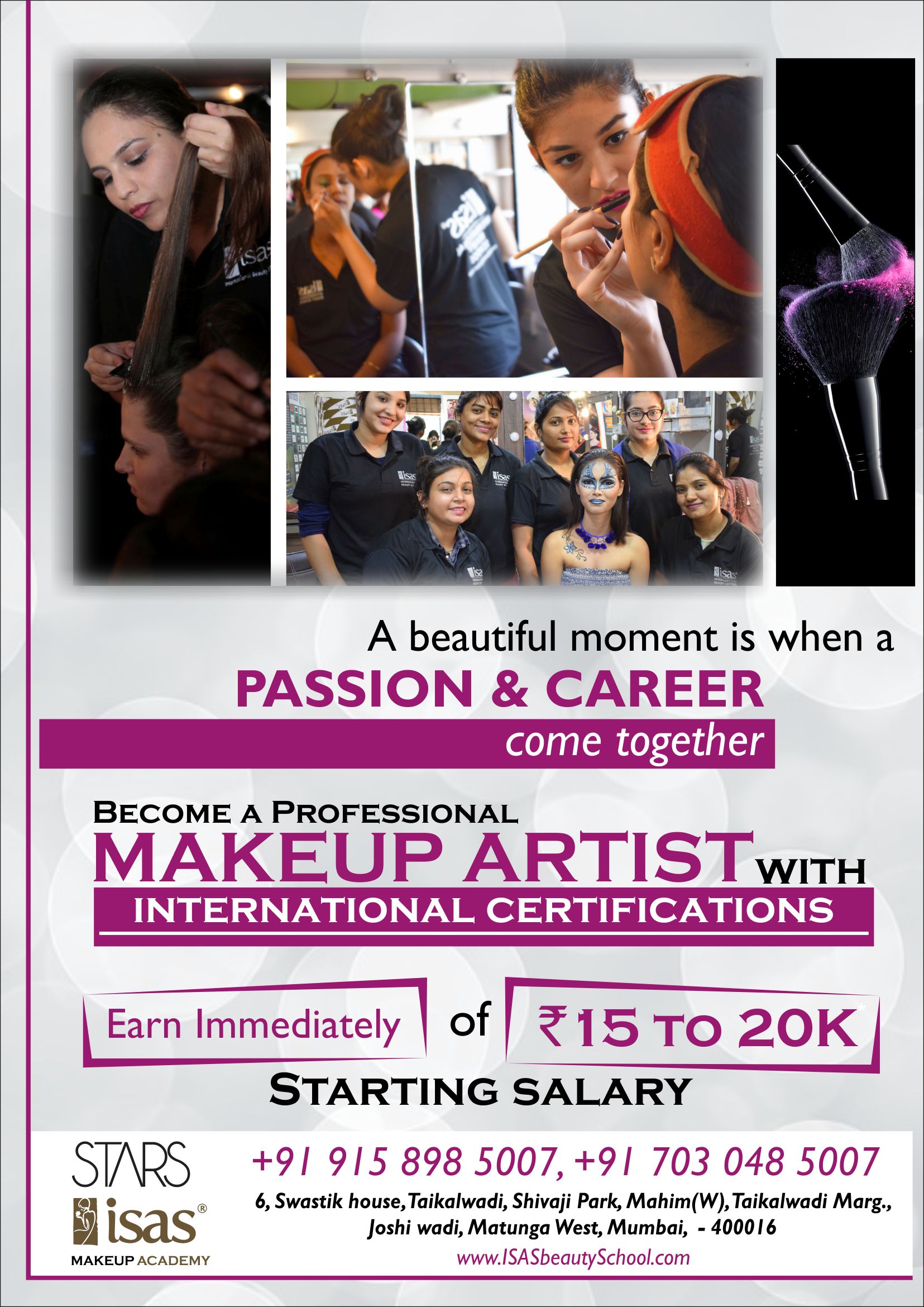 Isas International Beauty School - Professional Makeup Academy Isas International Beauty School - Professional Makeup Academy
