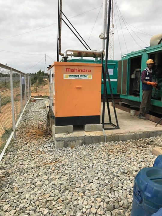 Diesel generator on