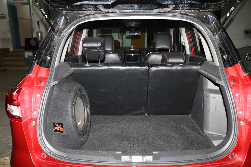 Subwoofer installed