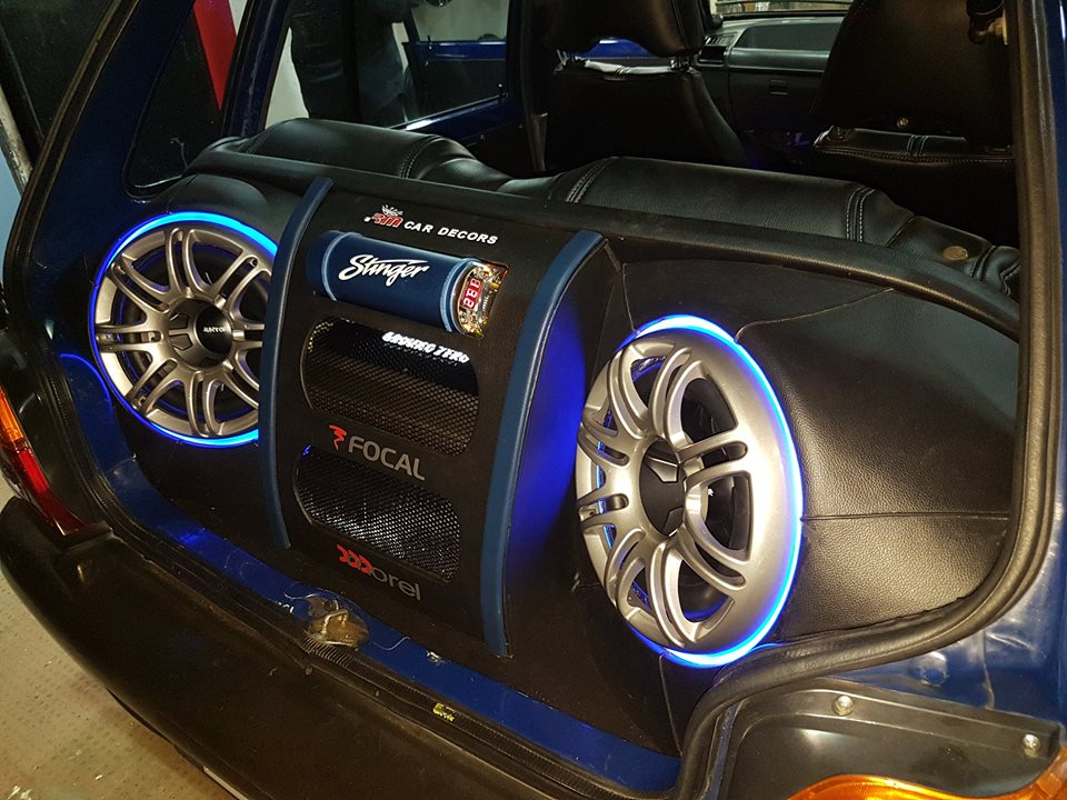 Installed speakers a