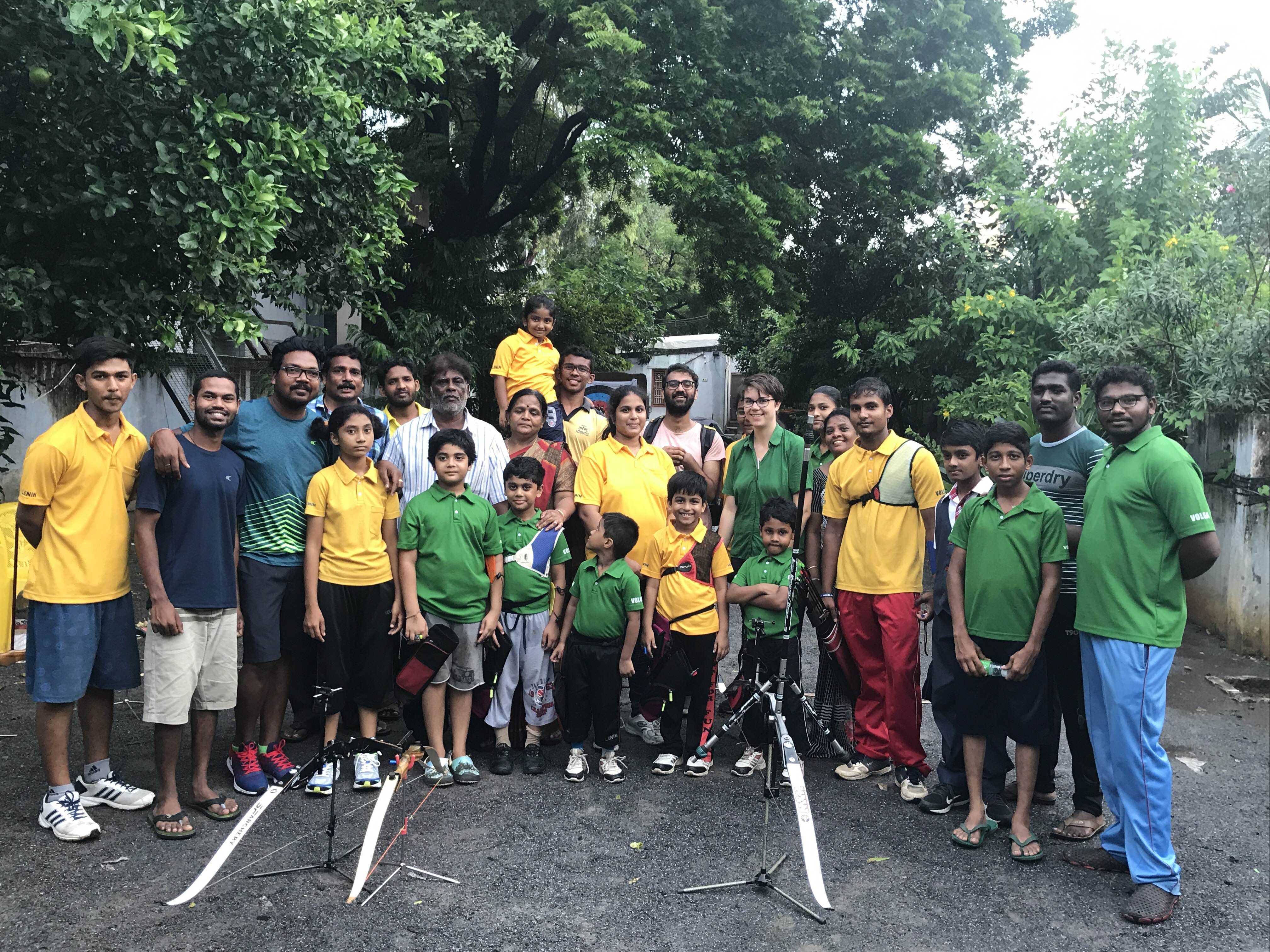 A group Volga Archery