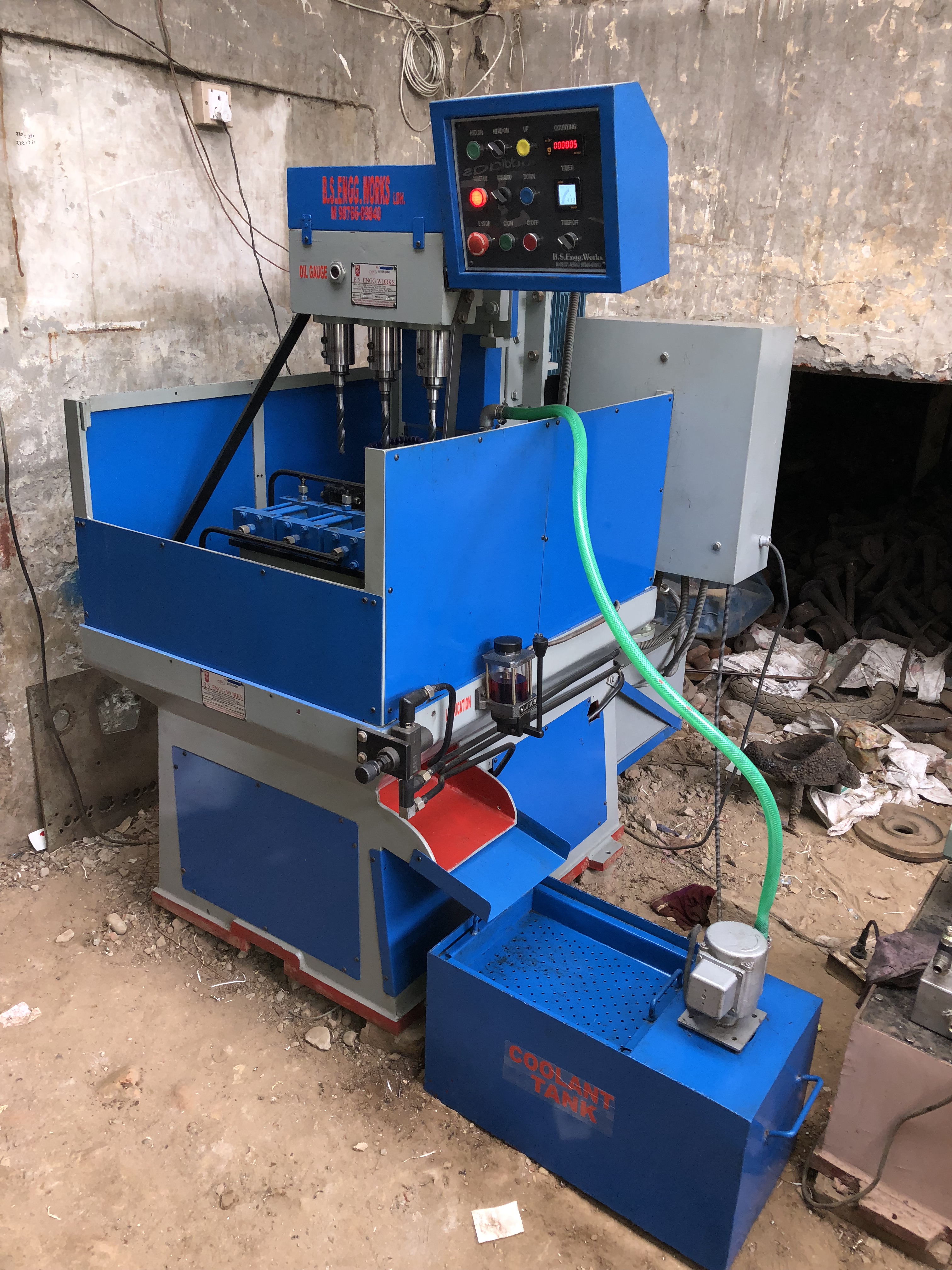 Three Spindle Drilli