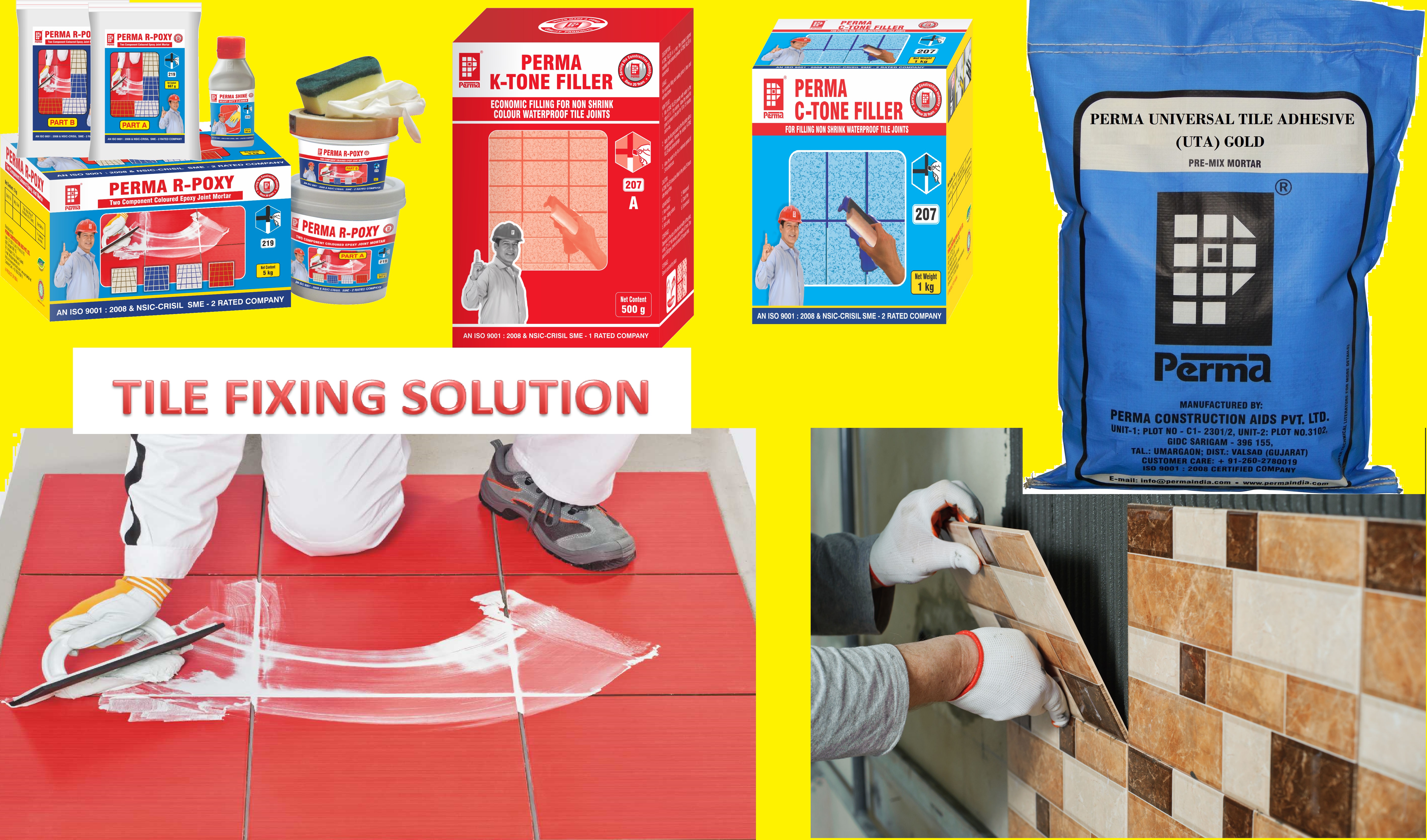Waterproof Tile Adhesive And Joint Filler Perma Have Waterproof Tile Adhesive And Joint Filler Perma Have The Wide Range Of
