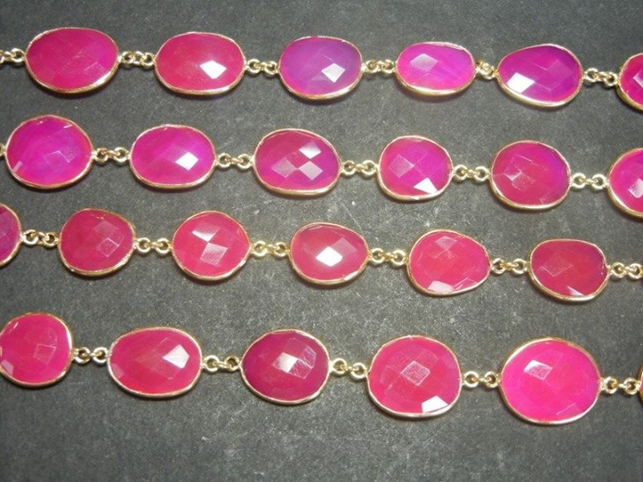 Hot Pink Chalcedony