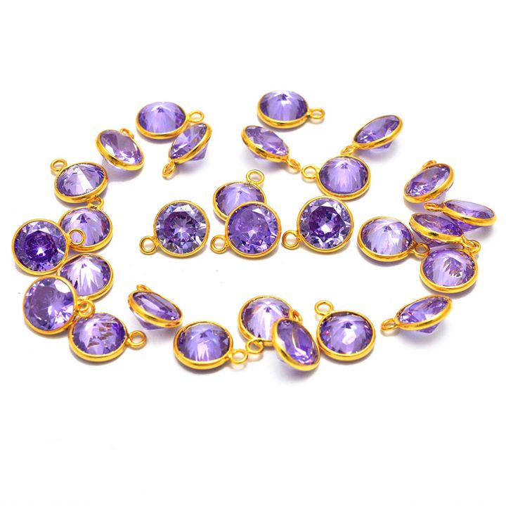 AMETHYST CZ BEZEL SE