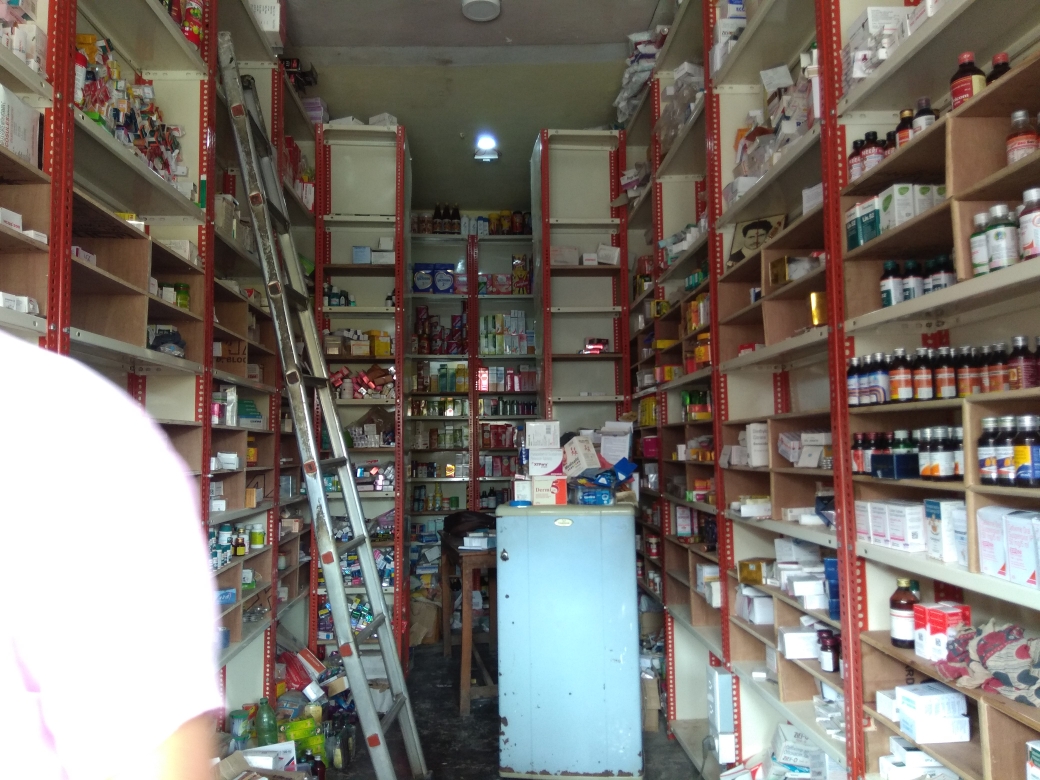 Medicine Store Racks