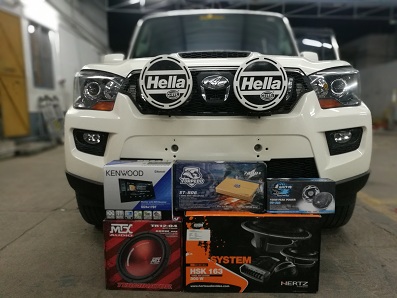 installed audio syst