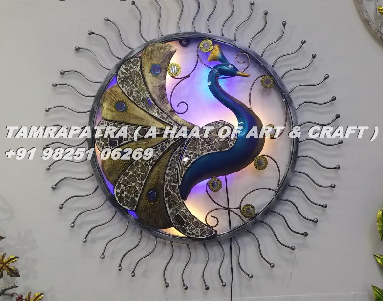 Peacock Wall Decor This Metal Wall Decor Com Tamrapatra