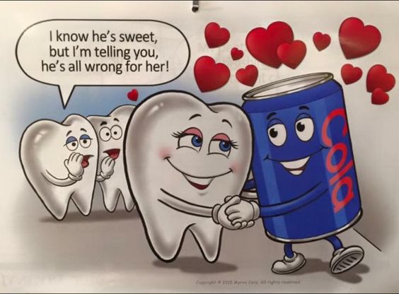 sodas can also have