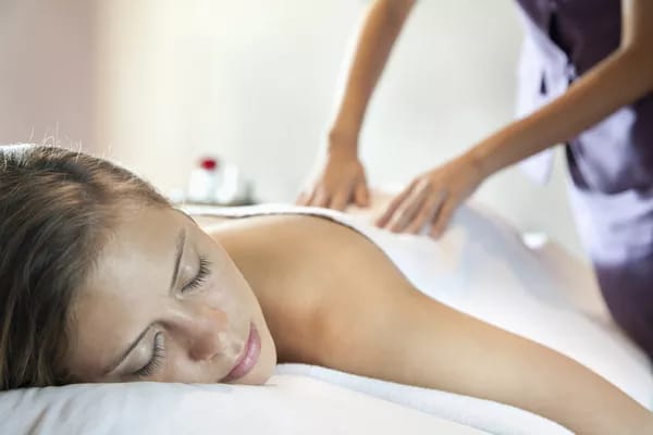 Massage calms the ne