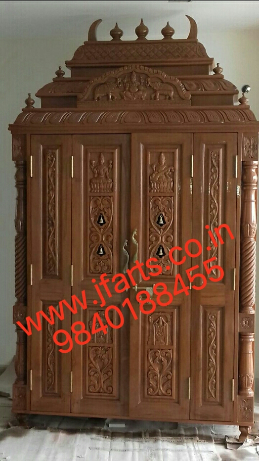 Decorative Pooja Mandir manufacturers in tamilnadu JF Arts