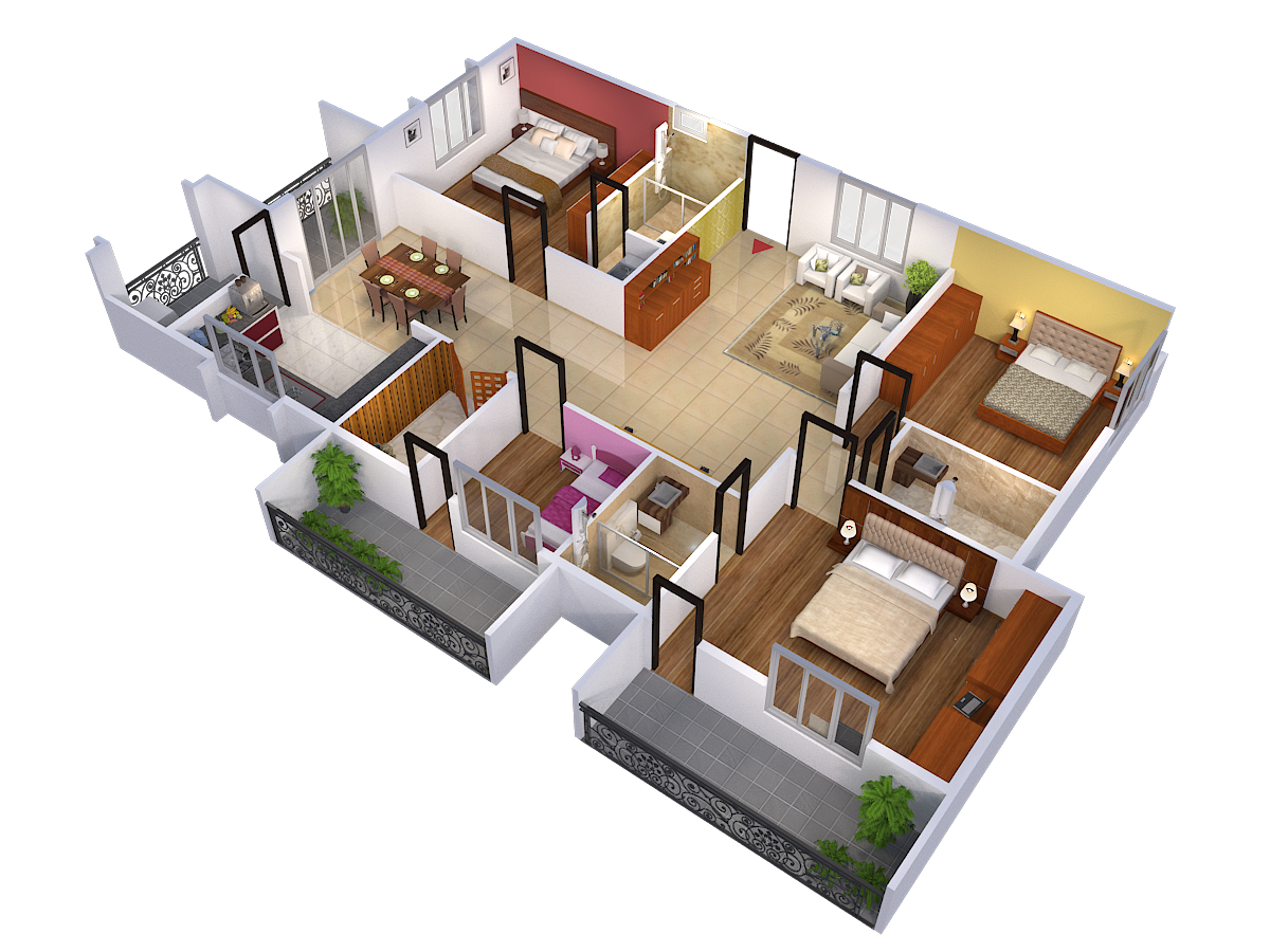 Ready to move in 4 B