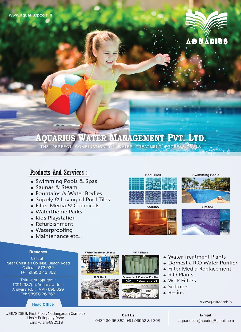 Best Water Treatment Company Steam And Sauna Aquarius Water Management Pvt Ltd