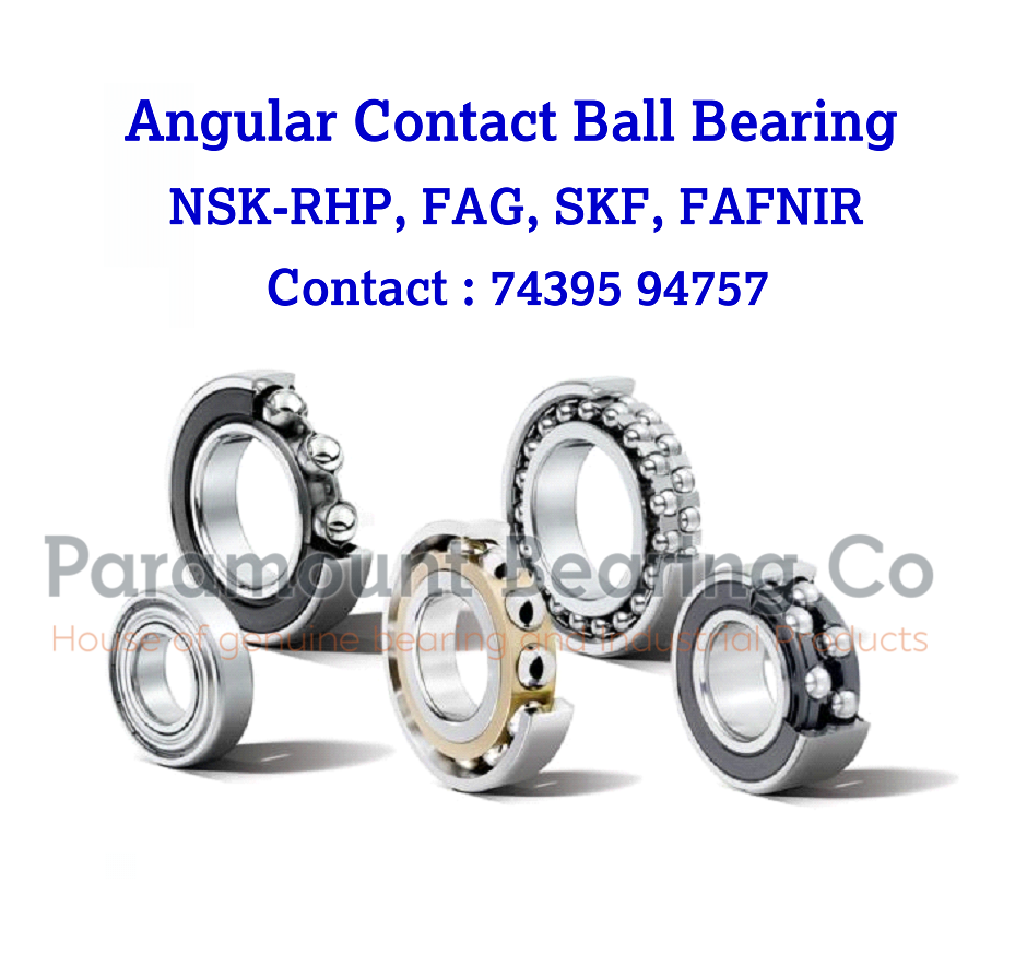 Single Row Angular Contact Ball Bearings For SKF FAG NSK NTN HIWIN