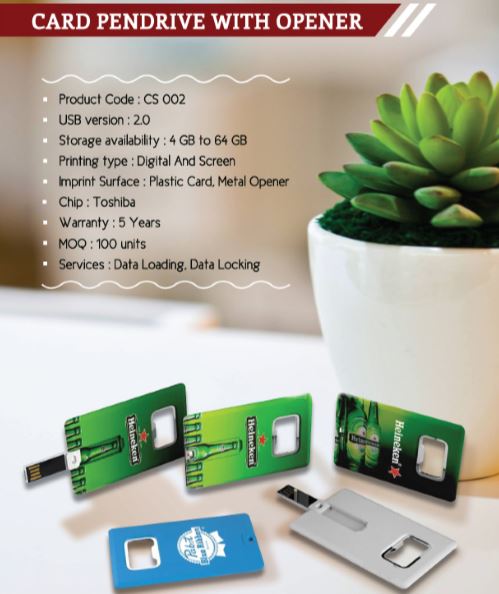 Card Pendrive With O