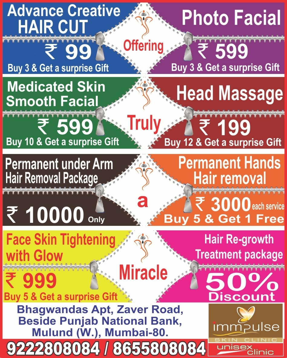 Exciting festival offer at IMMPULSE SKIN CLINIC co... main image