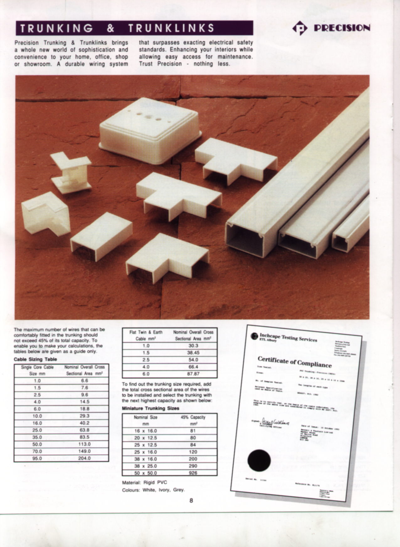 Precision trunkings